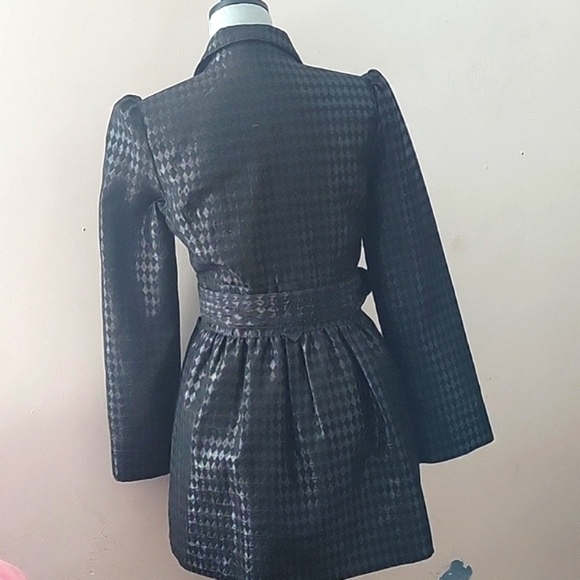 Candie's Brand Black Coat, Size: L - Picture 5 of 8